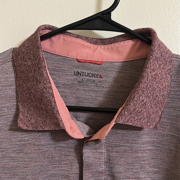 EUC Untuckit Short Sleeve Polo - Picture 2 of 3